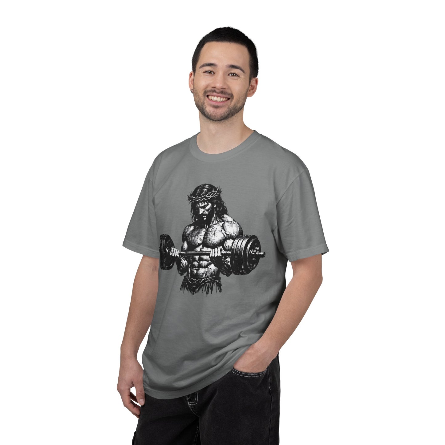 Barbarian Lifter T-Shirt — Vintage Strongman Gym Tee