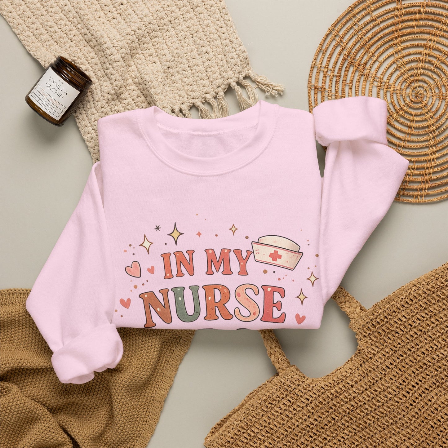 Nurse Era Sweatshirt — "In My Nurse Era" Cozy Crewneck for Nurses