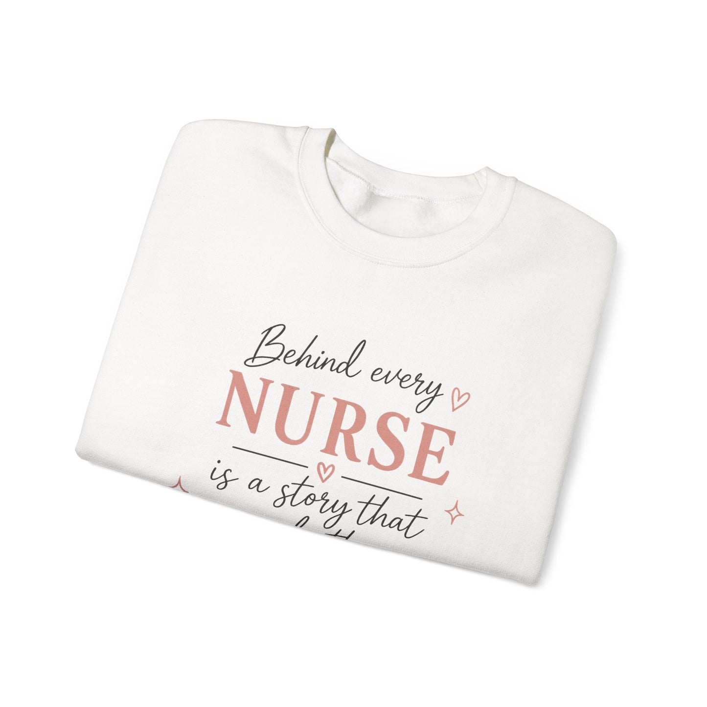 Behind Every Strong Nurse | Comfort Colors Nurse T-Shirt