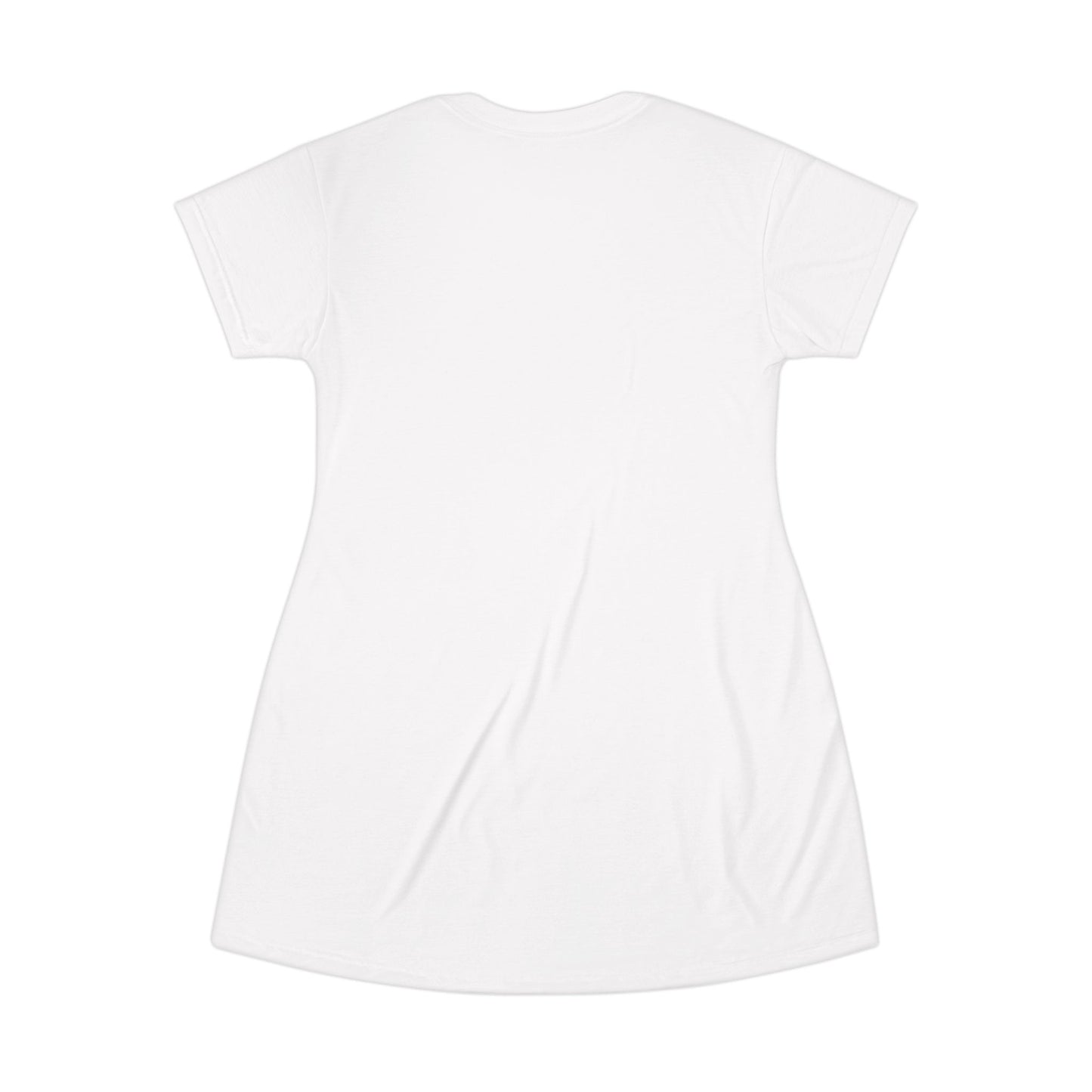 Home Is the Most Important Work T-Shirt Dress — Cozy Mom & Homemaker Quote Dress