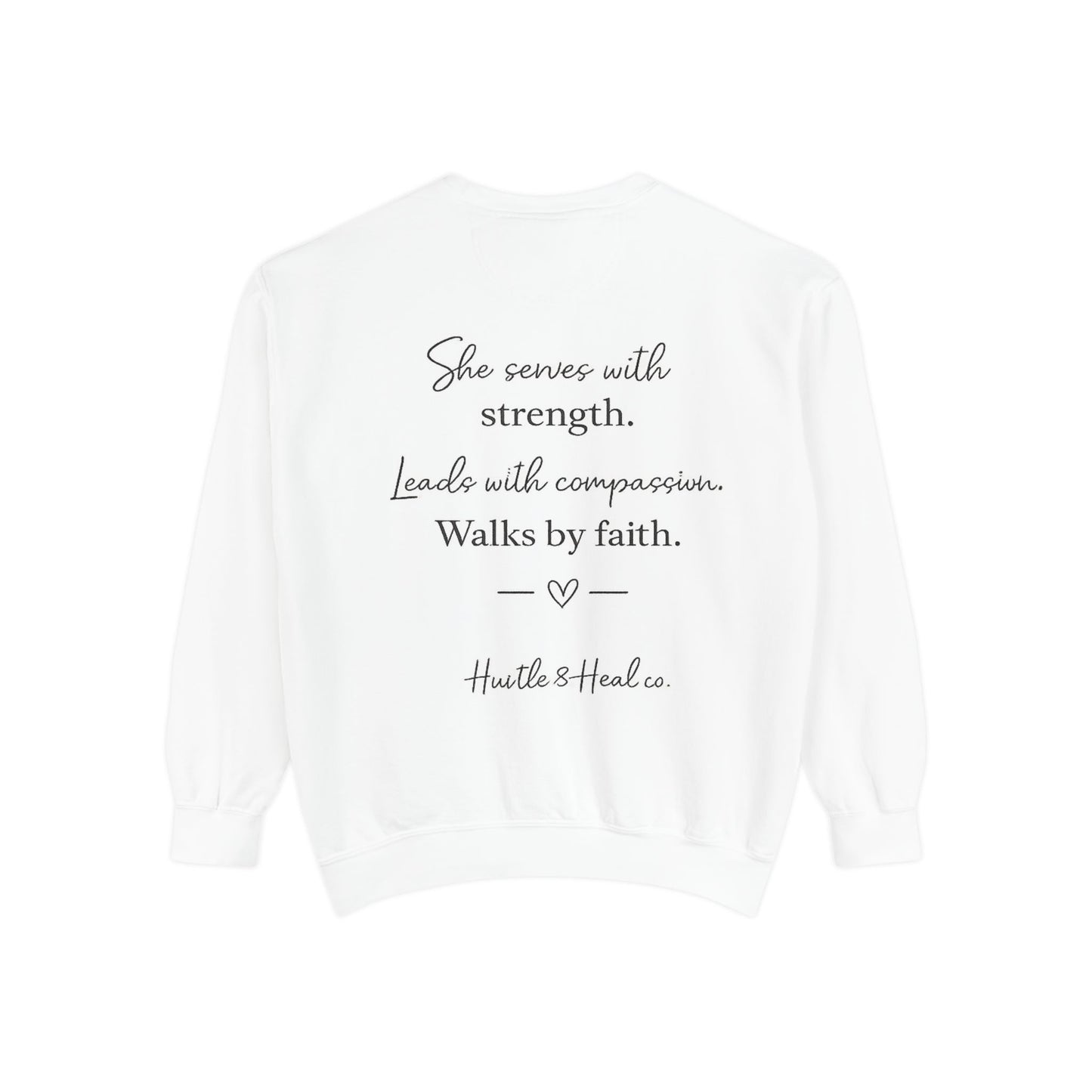 Coffee. Compassion. Calling. Comfort Colors® Garment-Dyed Sweatshirt