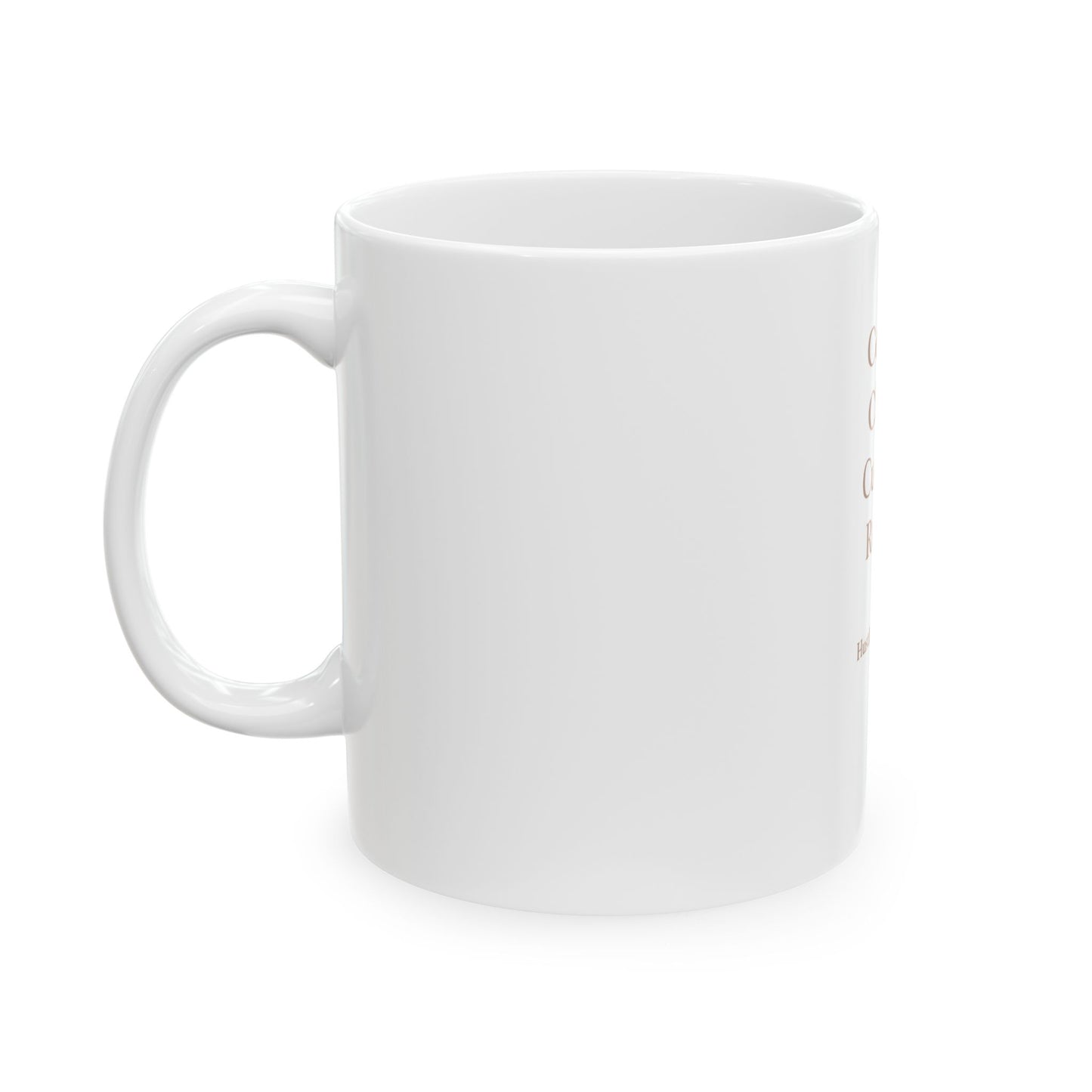 Coffee. Chaos. Cuddles. Repeat. | Inspirational Ceramic Coffee Mug | 11oz & 15oz