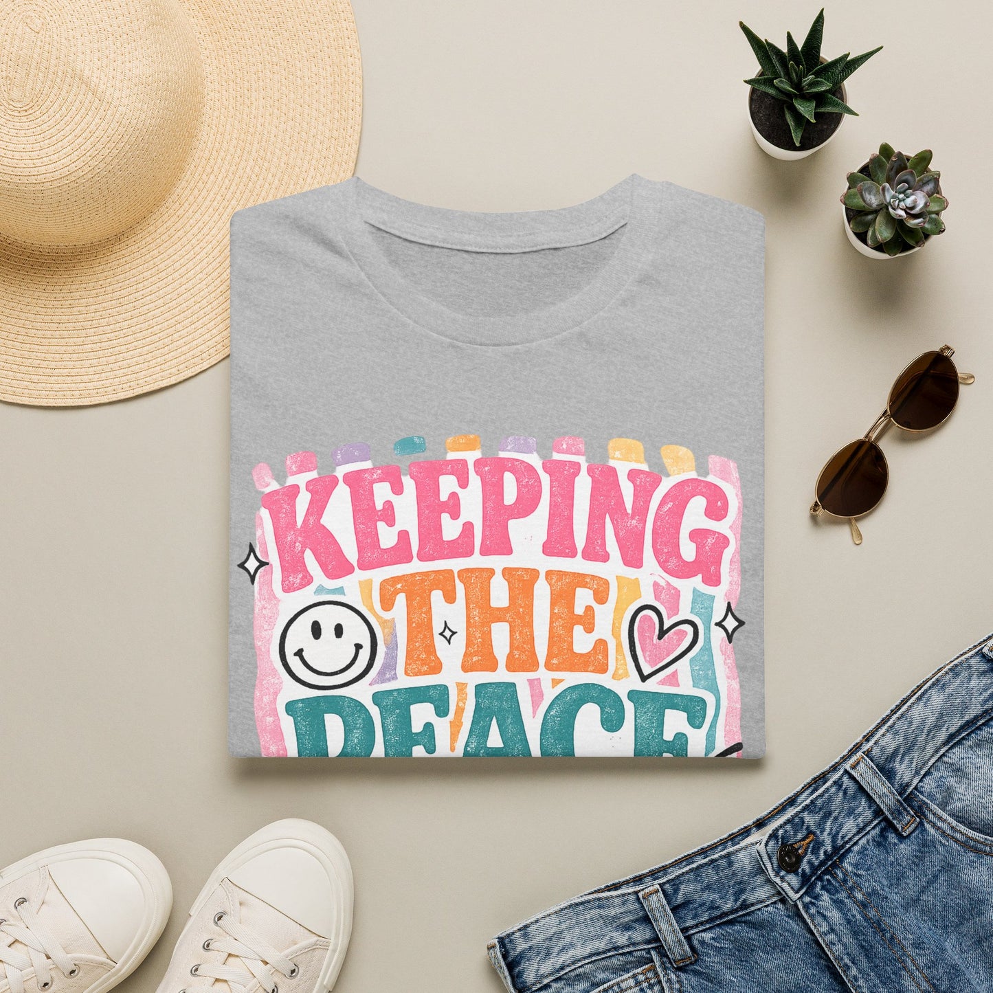 Keeping the Peace Since Clock In T-Shirt