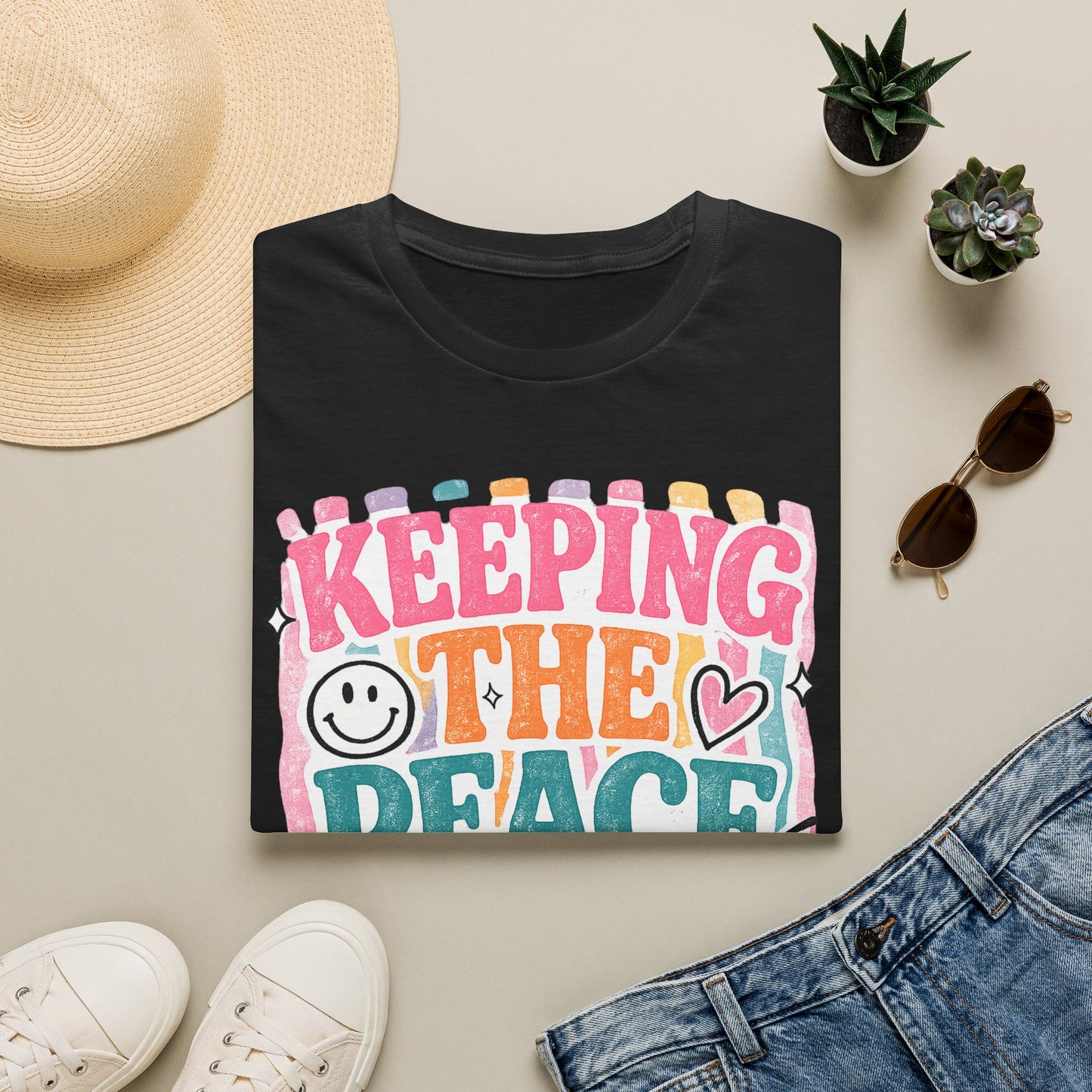 Keeping the Peace Since Clock In T-Shirt