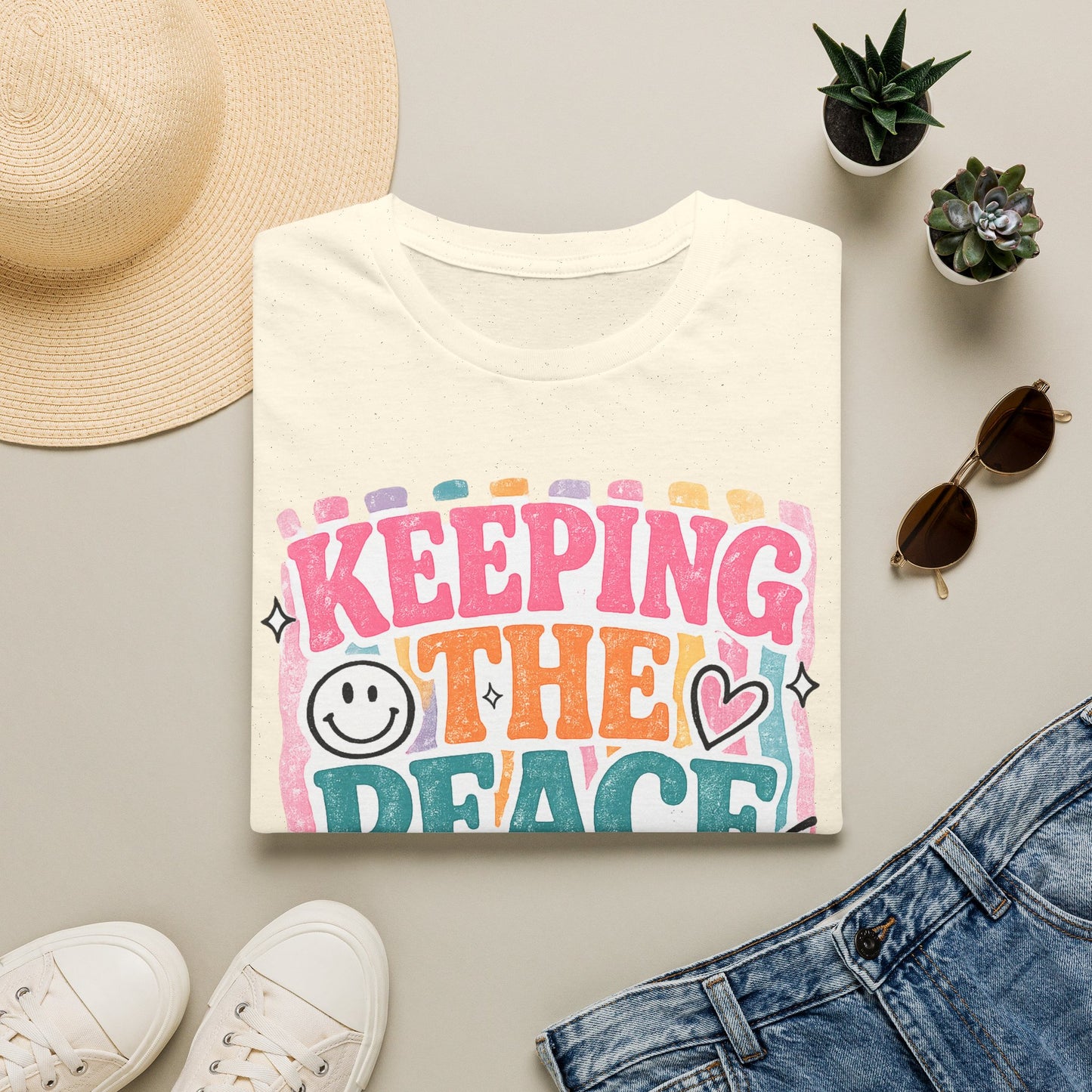Keeping the Peace Since Clock In T-Shirt