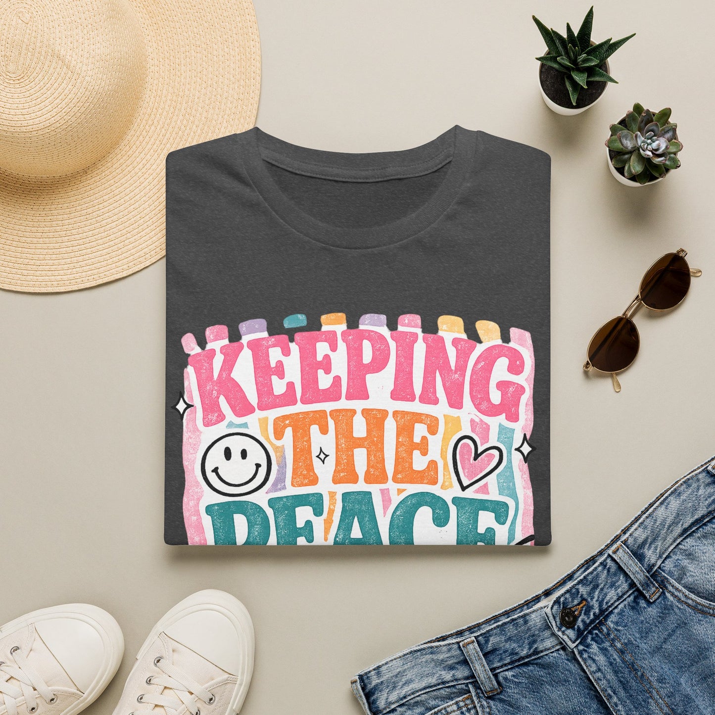 Keeping the Peace Since Clock In T-Shirt