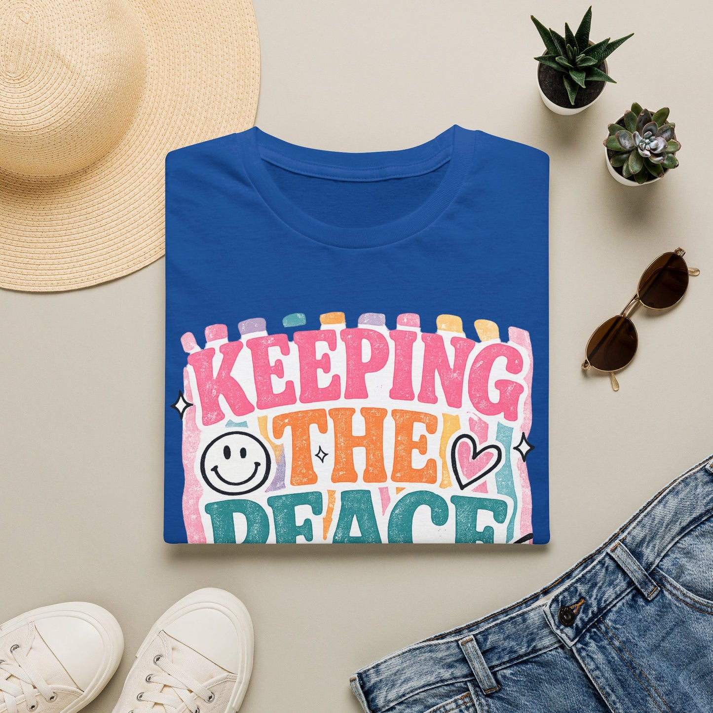 Keeping the Peace Since Clock In T-Shirt