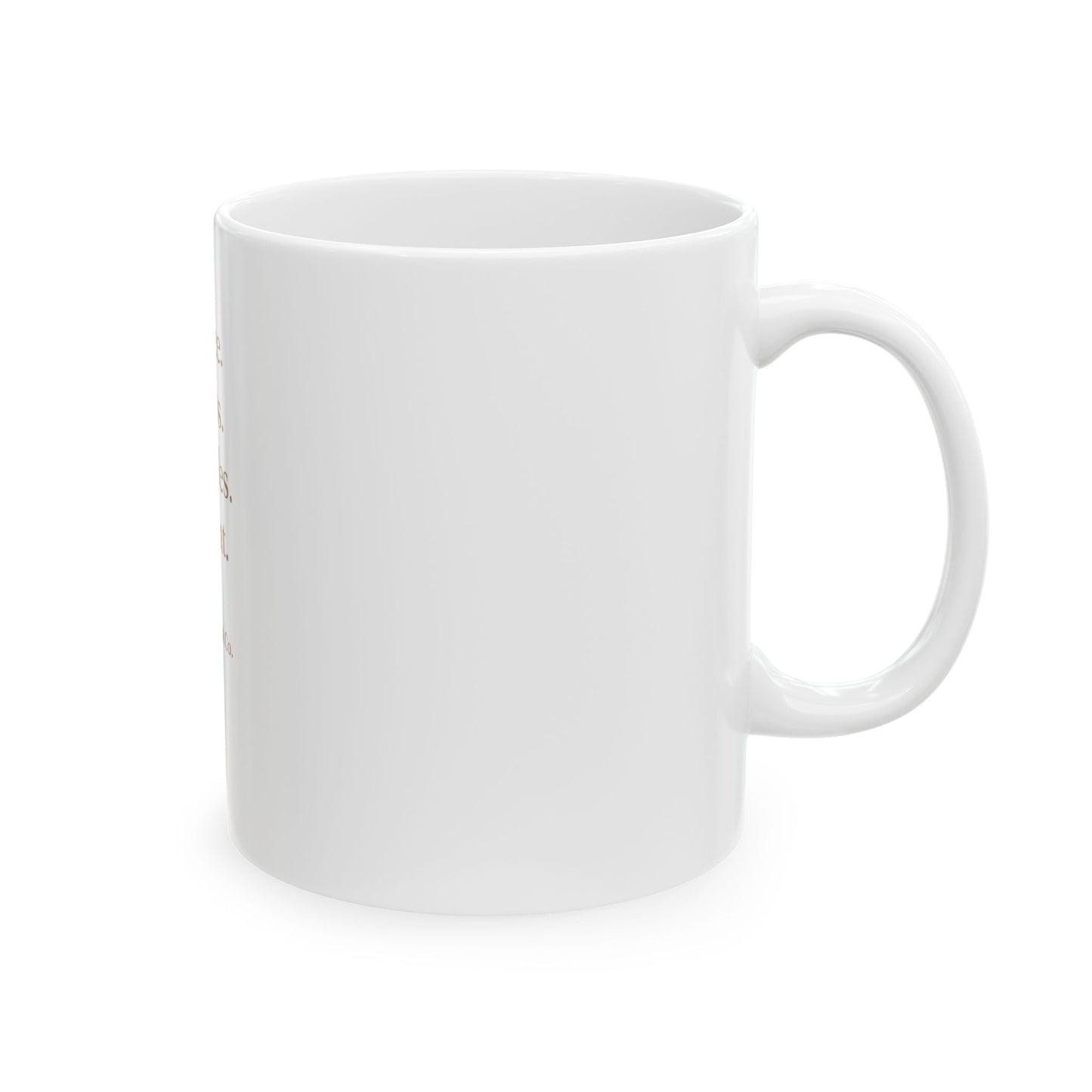 Coffee. Chaos. Cuddles. Repeat. | Inspirational Ceramic Coffee Mug | 11oz & 15oz